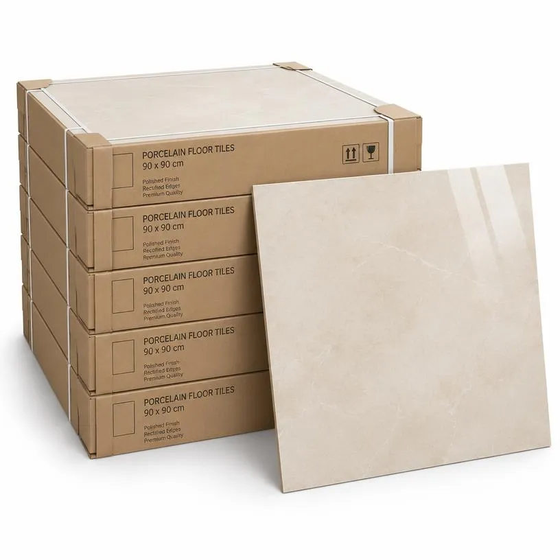 Caixas de porcelanato prontas para venda